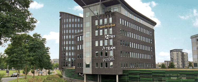 Priore's office building